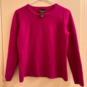 Fenn Wright Manson 2 ply Cashmere crew neck Long sleeve  Sweater Large